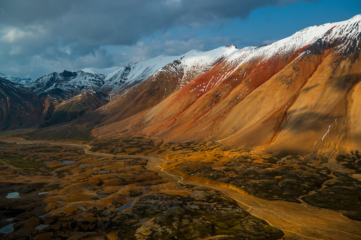 The Spectrum Range in Mount Edziza Provincial Park. Photo: Northern BC Tourism/Andrew Strain